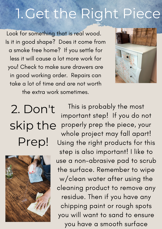 Top 10 tips for furniture painting for beginners