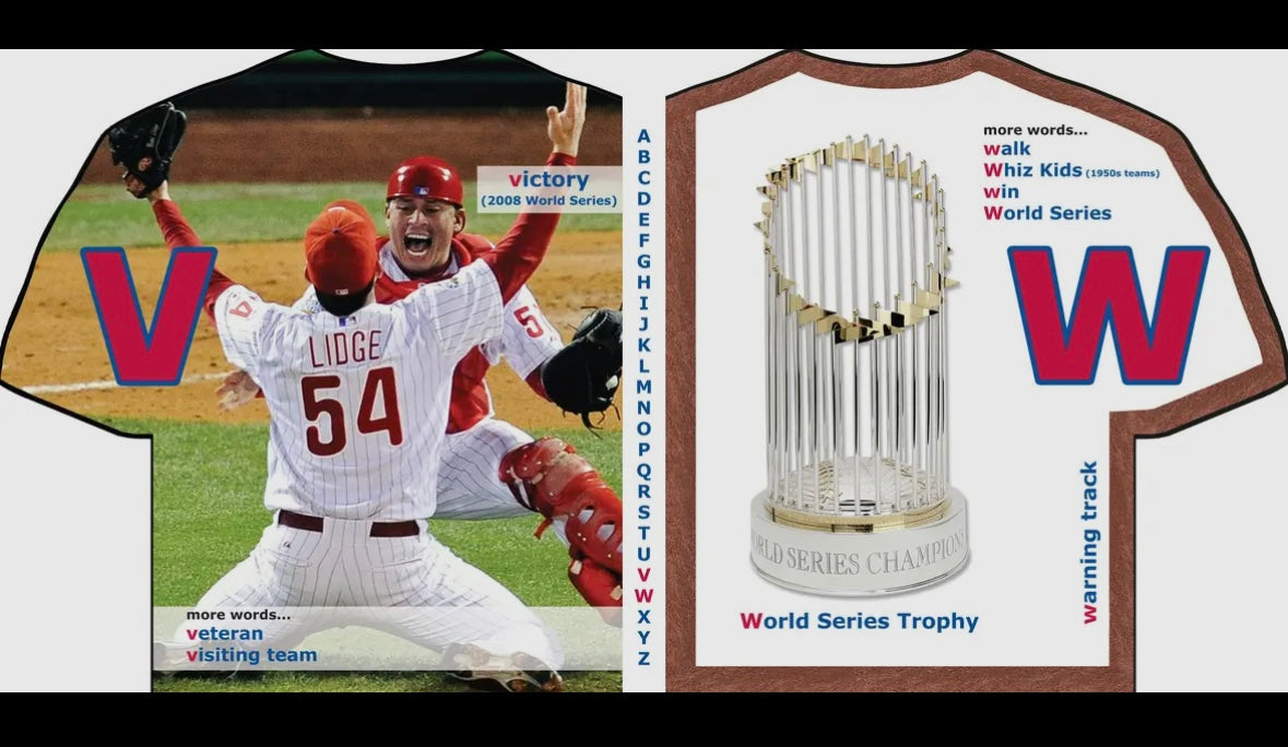 Phillies ABC board book