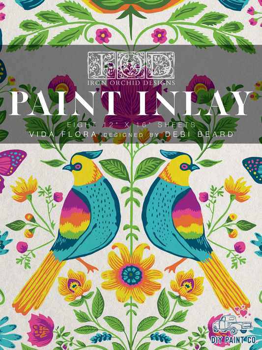 IOD Paint Inlay Vida Flora