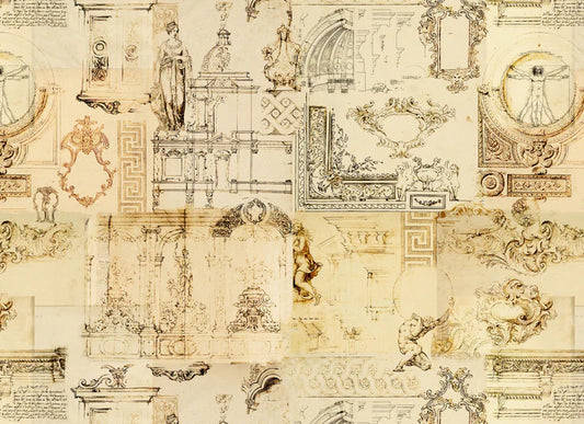 Classical Masterboard  Roycycled Decoupage Paper