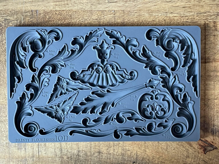 Iron Orchid Design Dainty Flourishes IOD Decor Mould