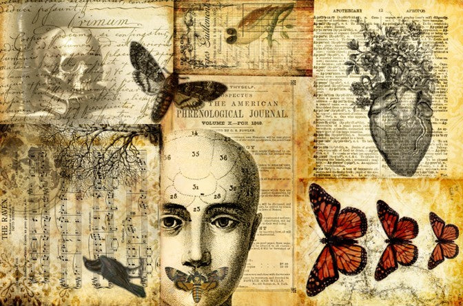 Roycycled Halloween Masterboard Decoupage Paper