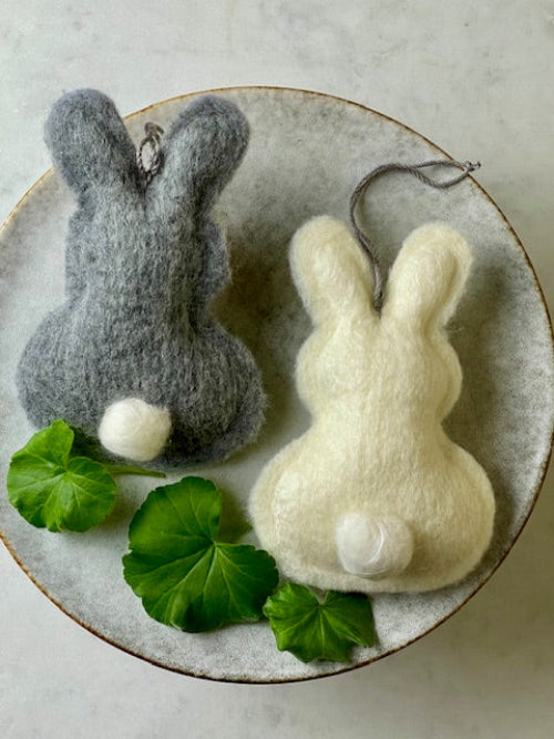 Felted  Bunny Soap