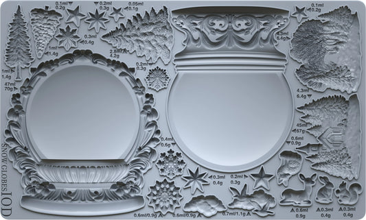 Snow Globes IOD Mould