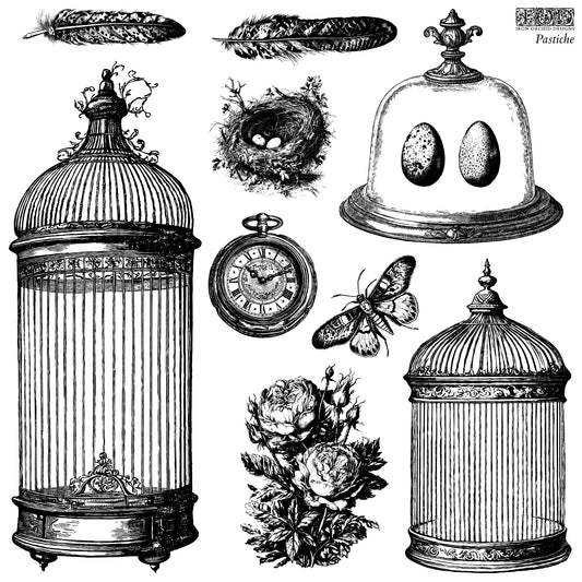 Pastiche IOD stamp 12 x 12