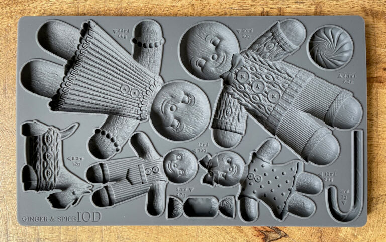 GINGER & SPICE 6×10 IOD MOULD™
