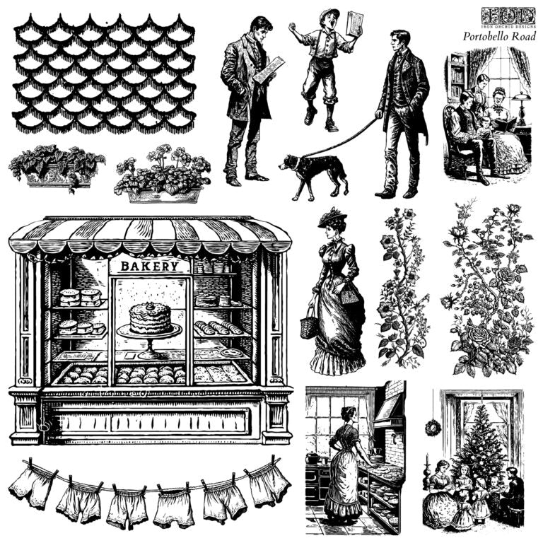 PORTOBELLO ROAD 12×12 IOD STAMP™
