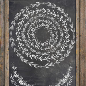 Iron Orchid Designs  Wreath Builder Classic 12x12 IOD Decor Stamp™