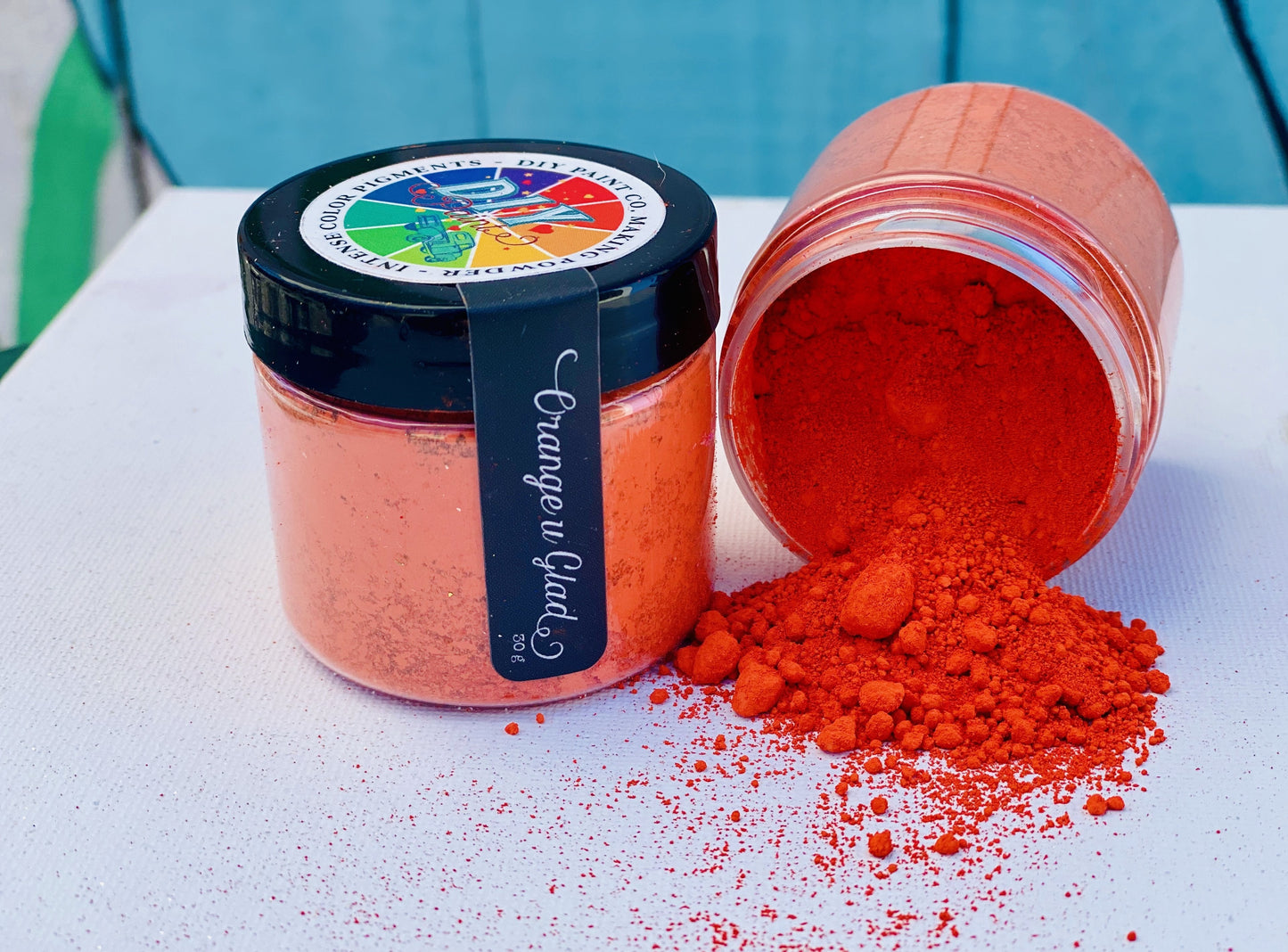 Orange U Glad / Making Powder DIY