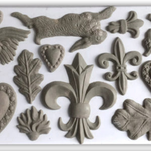 Fleur De Lis 6x10 IOD Decor Moulds™