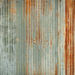 Corrugated Metal Roycycled Decoupage Paper