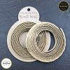 Woodubend Pack of Two Petite Braid Trims TR708 0.8x208x0.2 cm