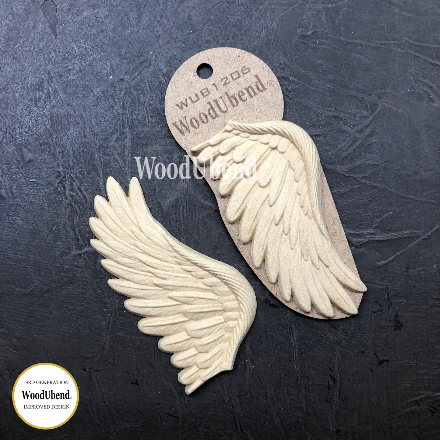 WooduBend Wings WUB1206 12x6cm