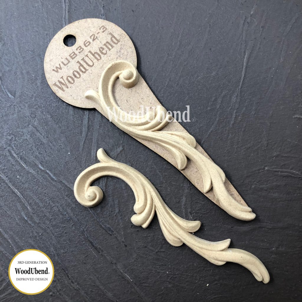 woodUBend Set of Scrolls WUB0362 13x3.5cms