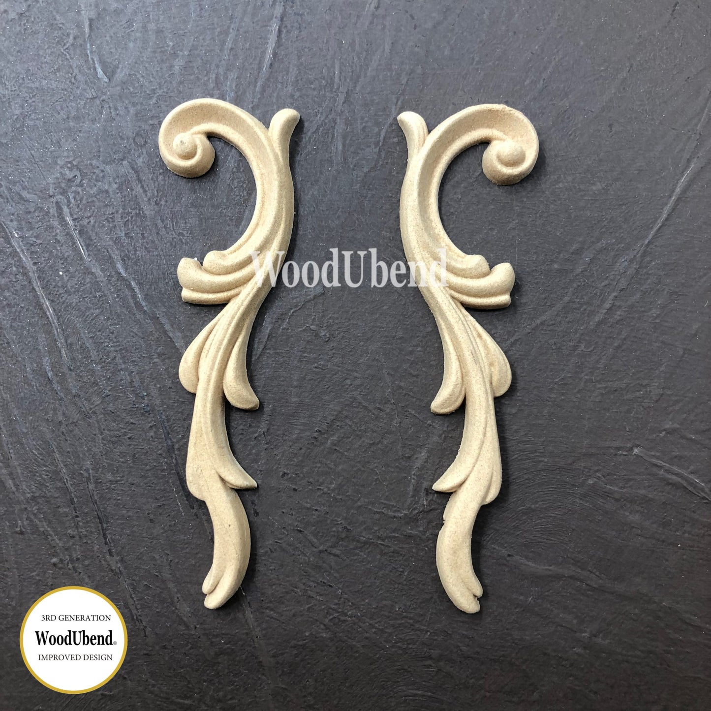 woodUBend Set of Scrolls WUB0362 13x3.5cms