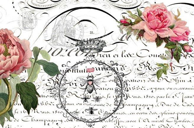 Queen Bee Roycycled Decouapge Papers