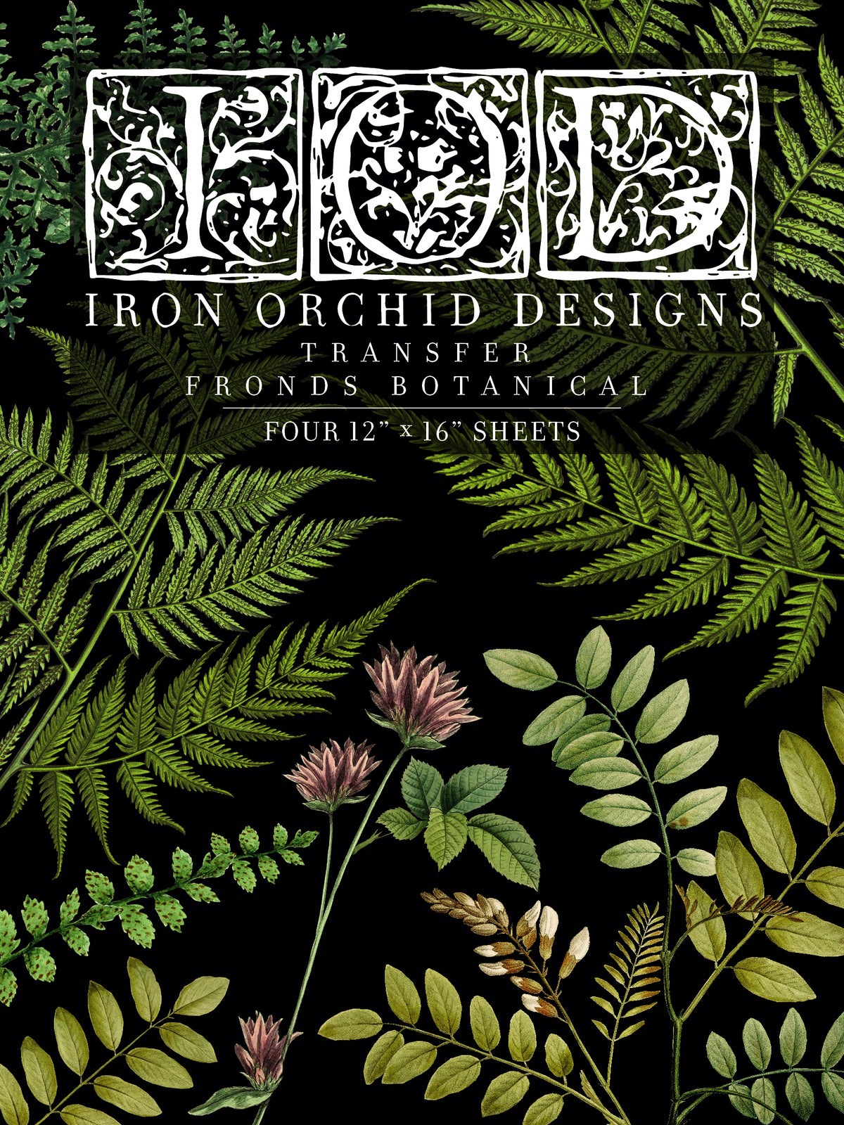 Fronds Botanical Transfer Pad