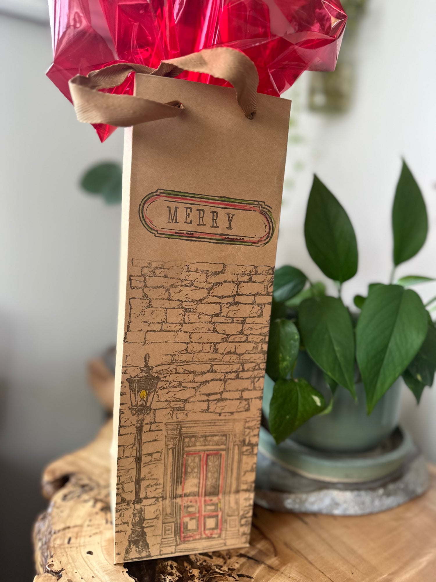 Christmas in July using Portobello Road and Apothecary Label