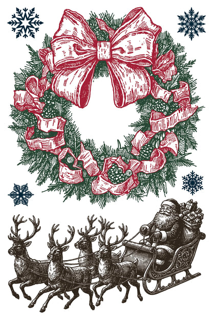 IOD Paint Inlay 8x12 The North Pole Co.