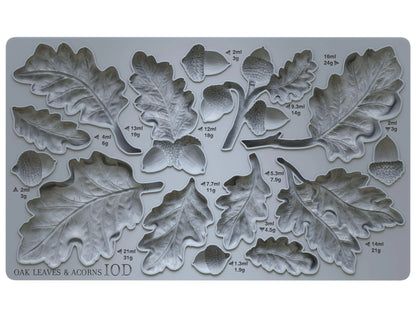 OAK LEAVES & ACORNS 6X10 IOD MOULD™