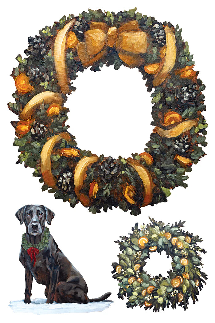 IOD 8 x 12 Pad Transfer A Cotswold Christmas