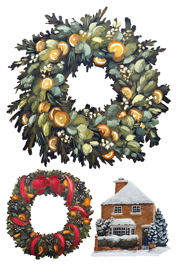 IOD 8 x 12 Pad Transfer A Cotswold Christmas