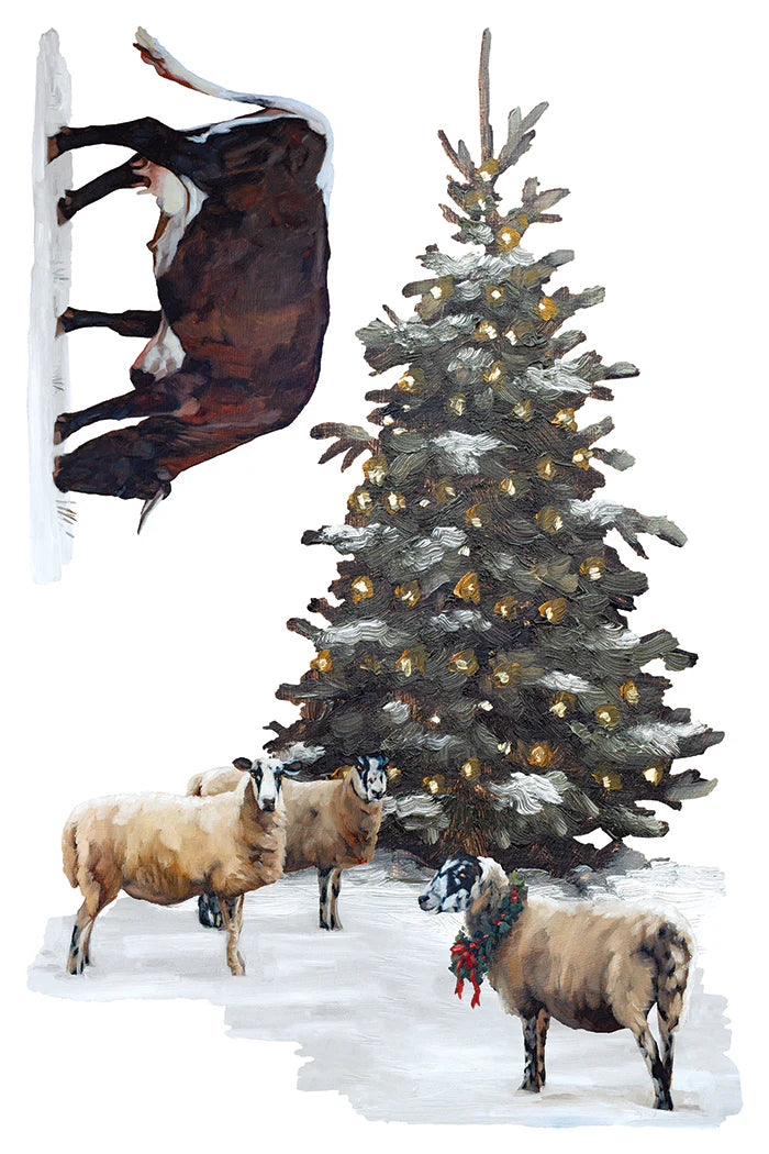 IOD 8 x 12 Pad Transfer A Cotswold Christmas