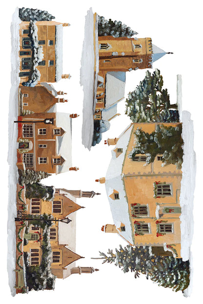 IOD 8 x 12 Pad Transfer A Cotswold Christmas