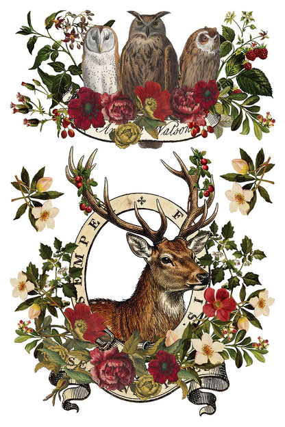 IOD Transfer 8 x 12 pad Stag Tavern