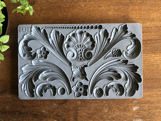 IOD Decor Mould Acanthus Scroll 6x10