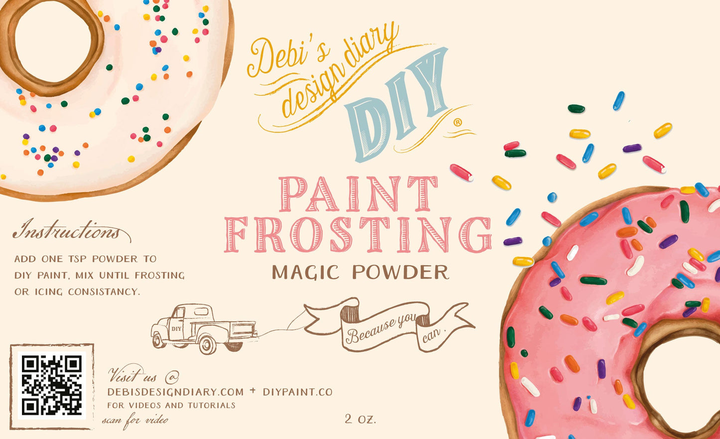 Paint frosting! NEW