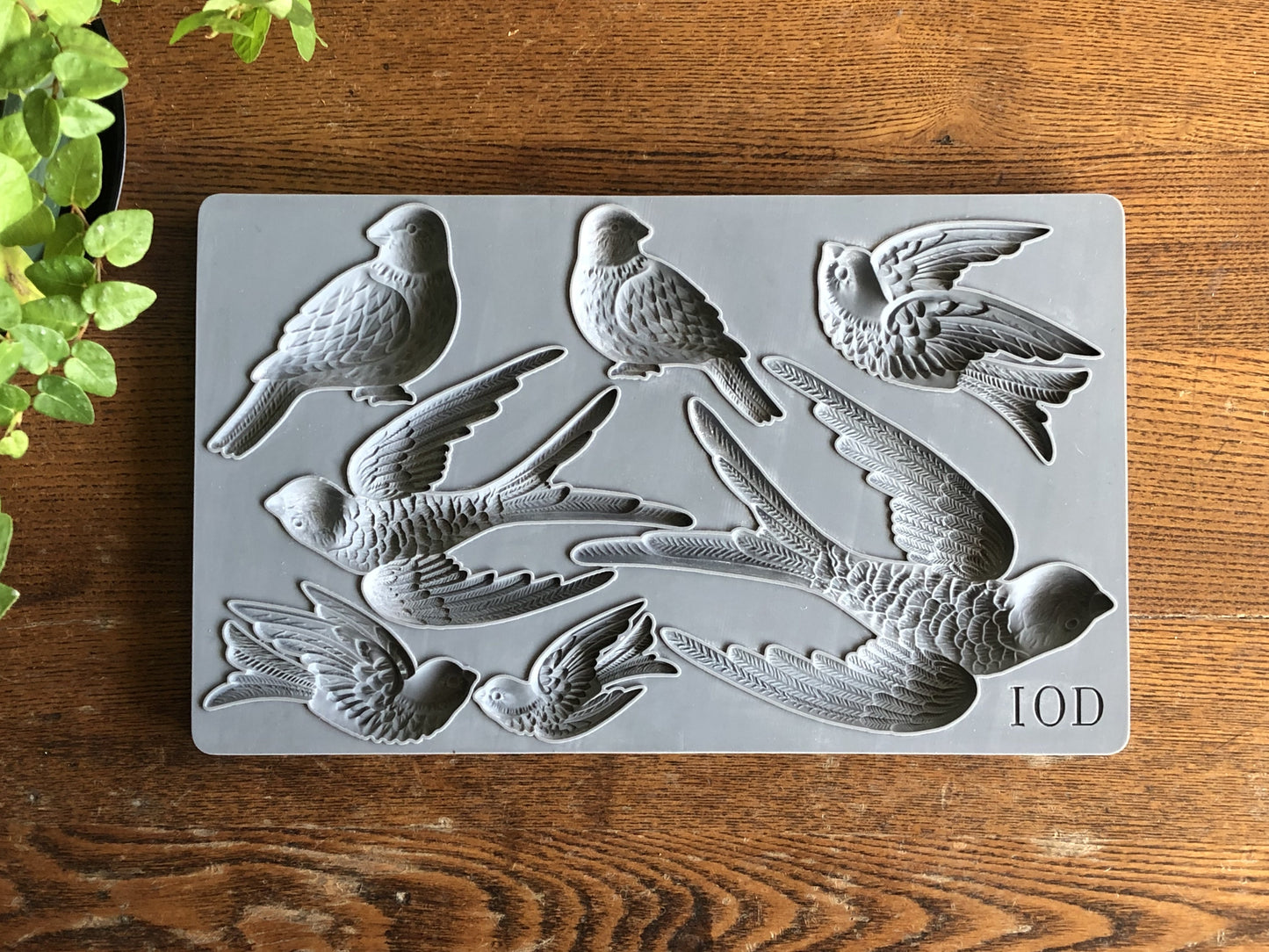 IOD Decor Mould Birdsong 6x10
